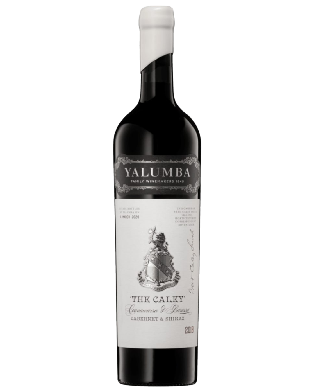 2021 Yalumba The Caley Cabernet Shiraz Australian collector wine bottle