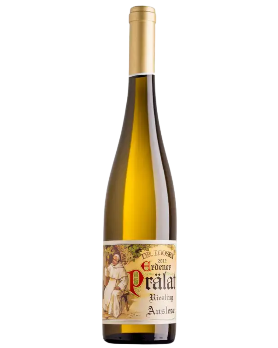 2022 Dr Loosen Erdener Prälat Goldkapsel Riesling Auslese 375mL German wine bottle