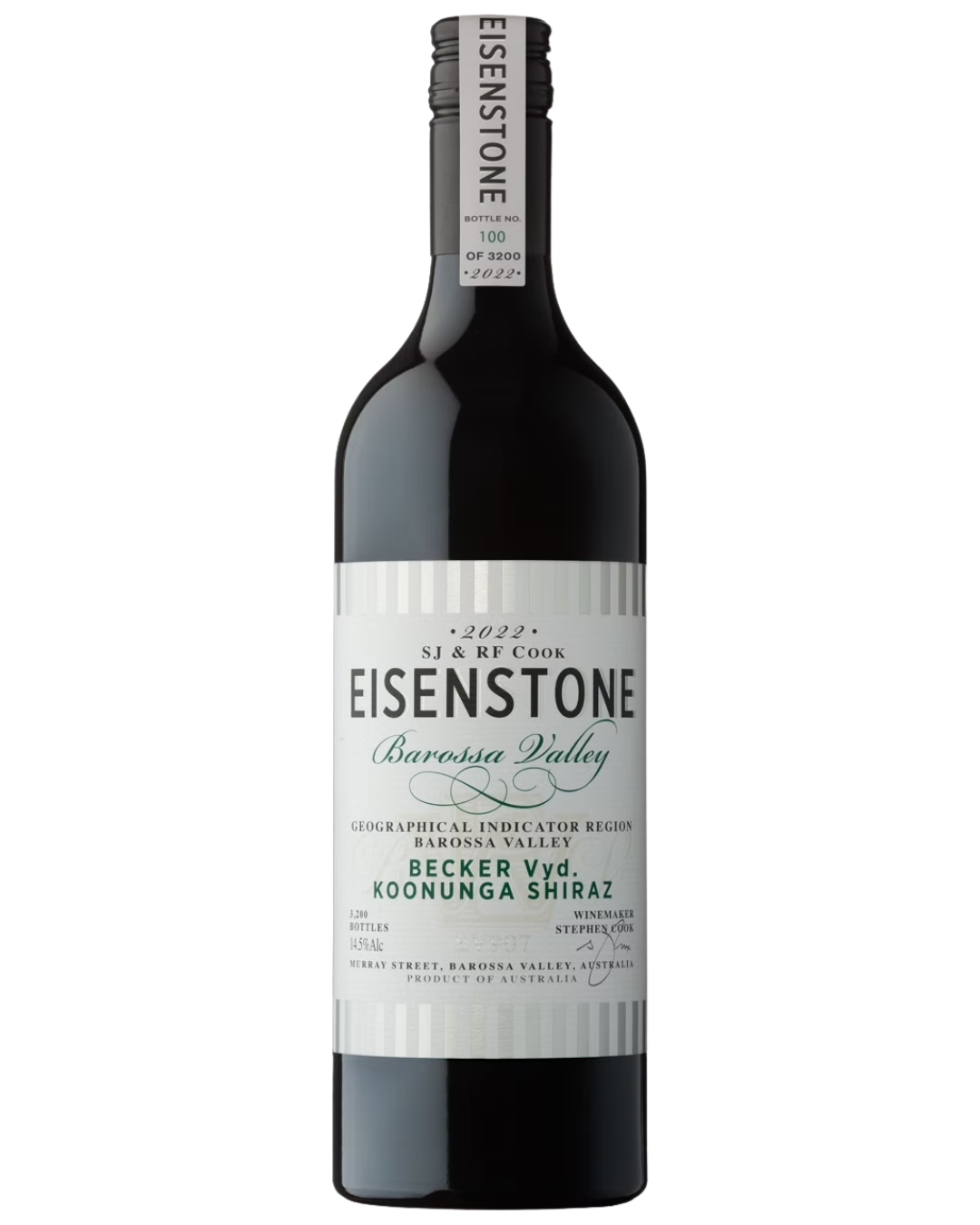 2022 Eisenstone Becker Vyd. Koonunga Shiraz SV907