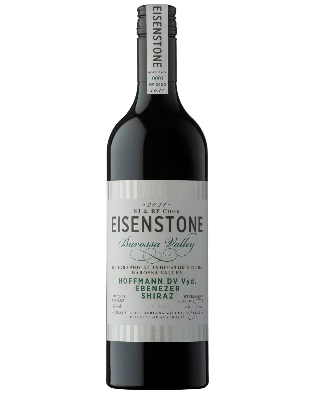 2022 Eisenstone Hoffmann DV Vyd. Ebenezer Shiraz SV902
