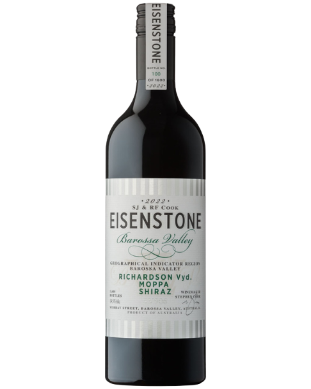 2022 Eisenstone Richardson Vyd. Moppa Shiraz SV 906