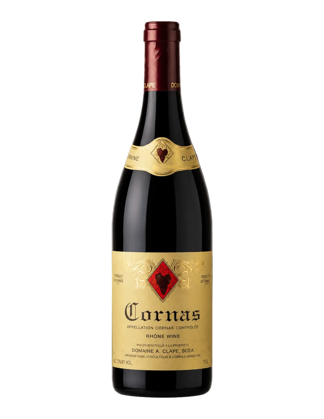 2022 Auguste Clape Cornas Northern Rhône France Syrah wine bottle