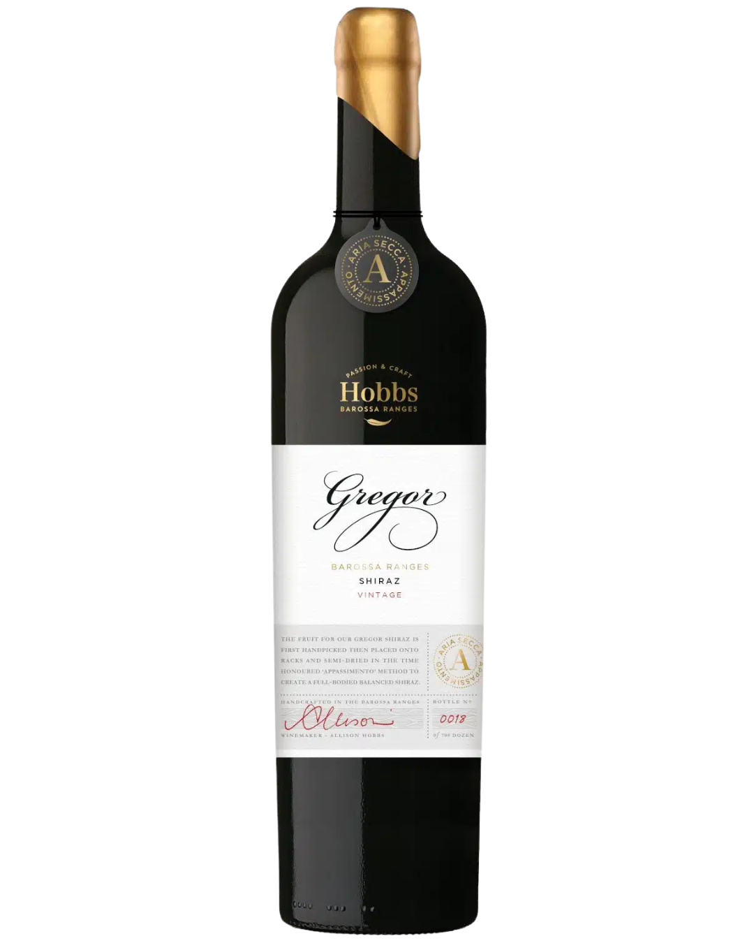 2021 Hobbs Barossa Ranges Gregor Shiraz