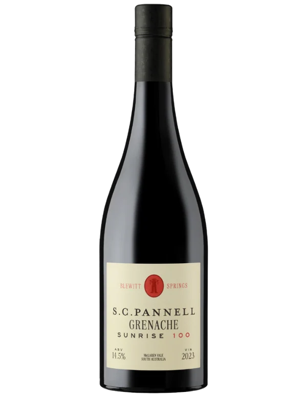 2023 S.C. Pannell Sunrise 100 Grenache Blewitt Springs McLaren Vale 98 Points Old Vine Grenache