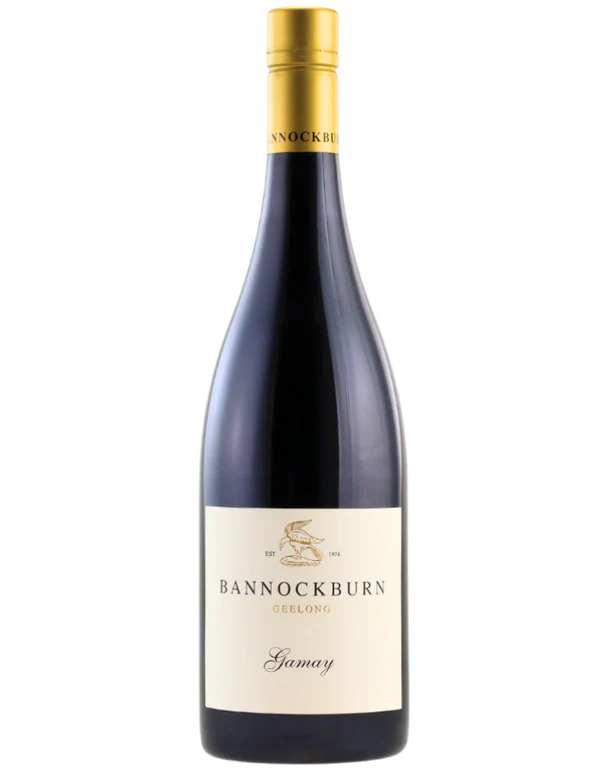 2024 Bannockburn Gamay Geelong Australian wine bottle