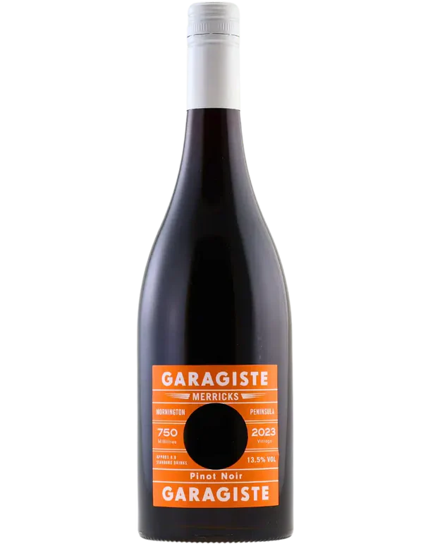 2024 Garagiste Merricks Pinot Noir Mornington Peninsula Australian wine bottle