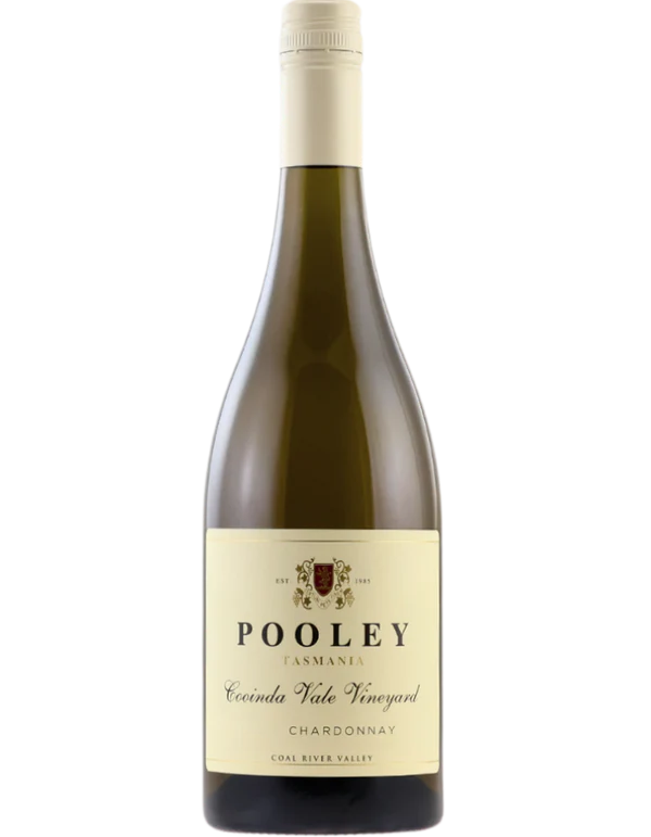 2024 Pooley Wines Cooinda Vale Chardonnay Tasmanian wine bottle