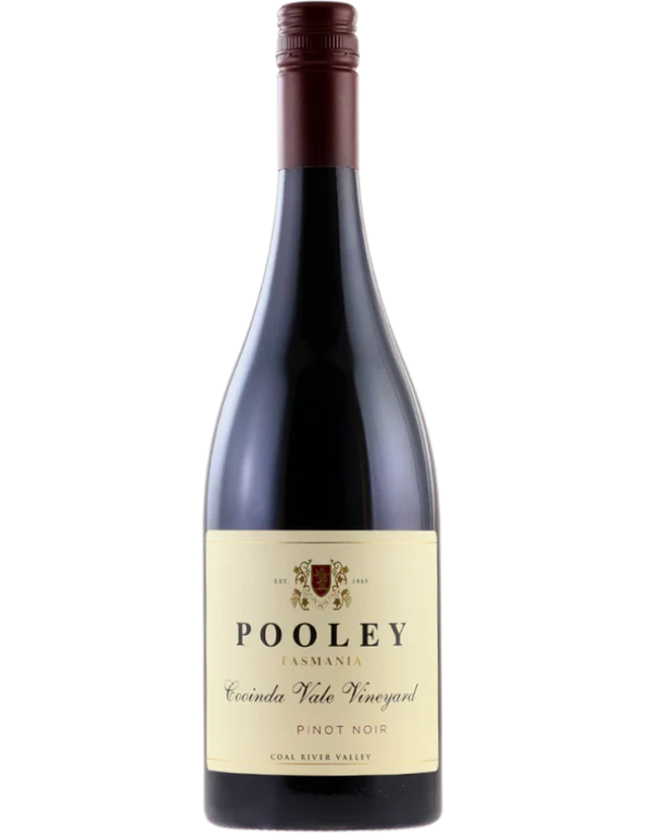 2023 Pooley Wines Cooinda Vale Pinot Noir Tasmanian wine bottle