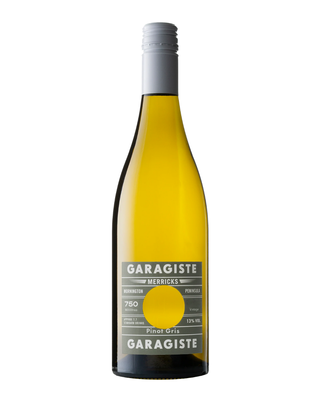 2025 Garagiste Merricks Pinot Gris Mornington Peninsula Australian wine bottle