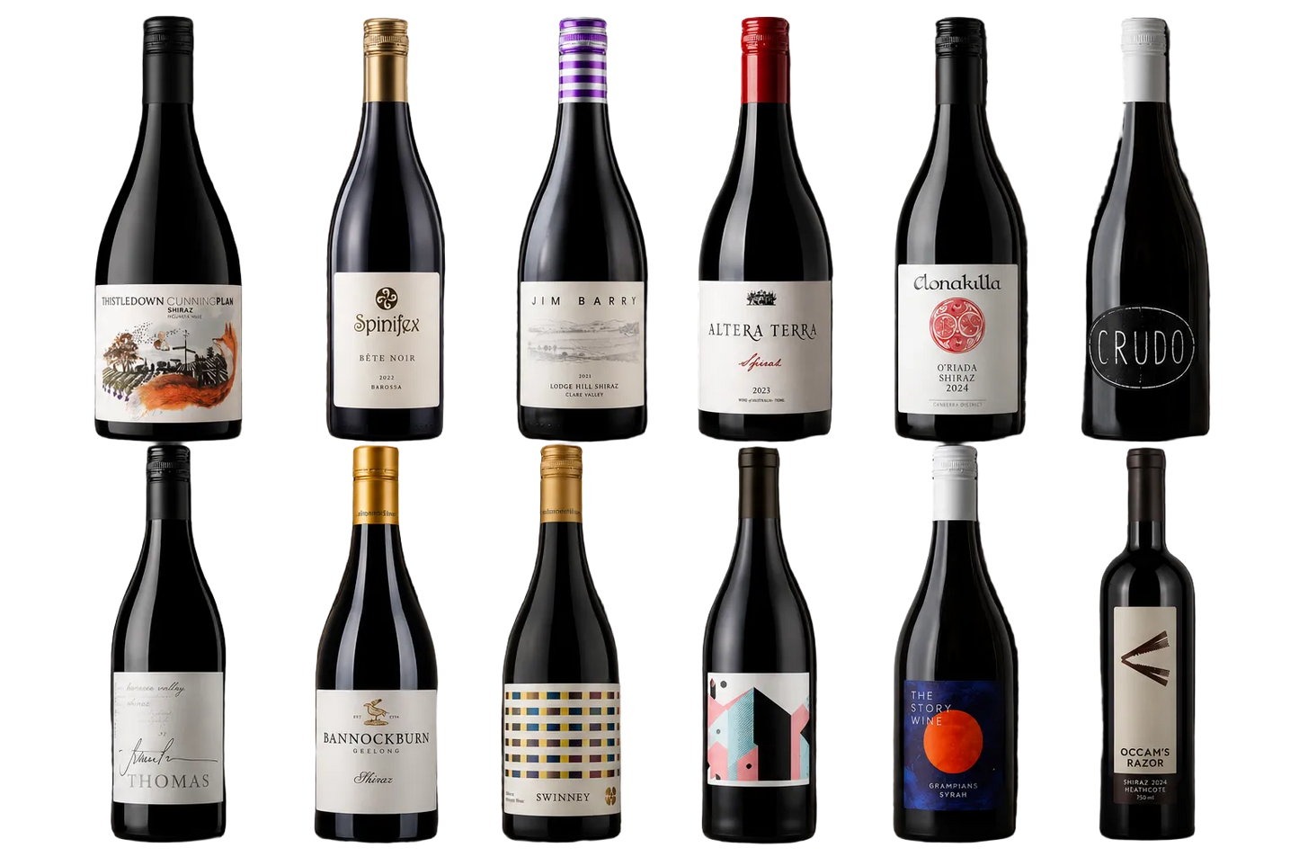 12 Outstanding Value Australian Shiraz Pack