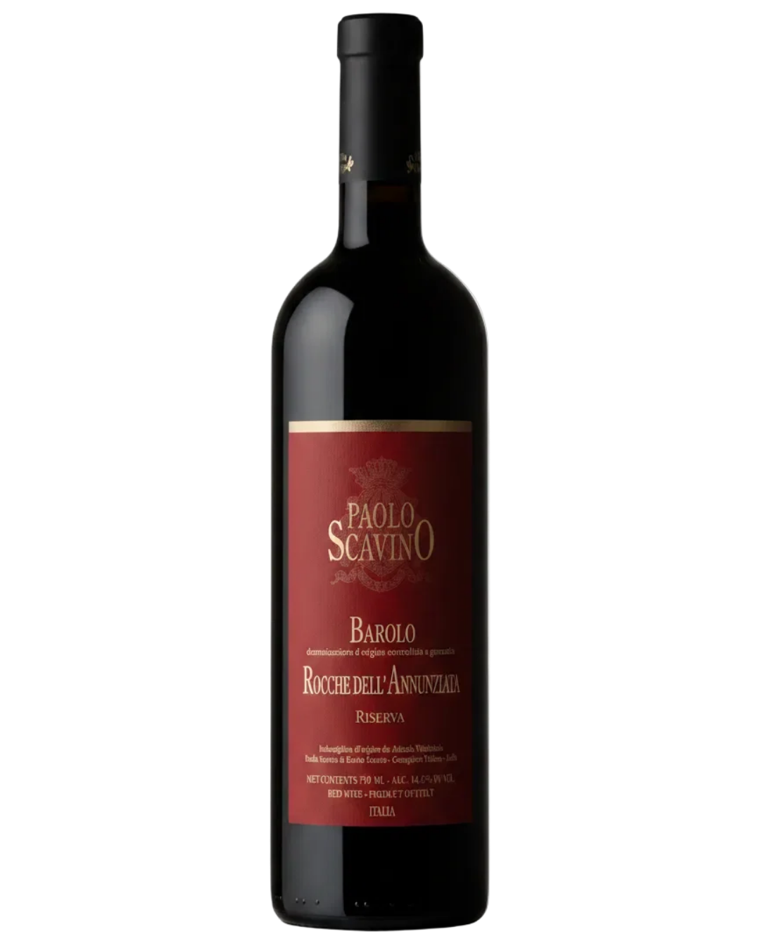 2015 Paolo Scavino Barolo Riserva Rocche dell'Annunziata | 98 Point Single Vineyard Barolo
