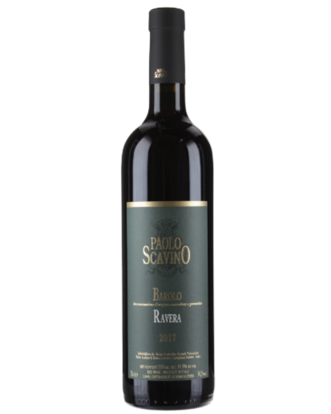 2017 Paolo Scavino Barolo Ravera DOCG | Single Vineyard Barolo from Ravera