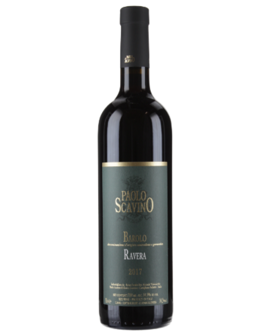 2017 Paolo Scavino Barolo Ravera DOCG | Single Vineyard Barolo from Ravera