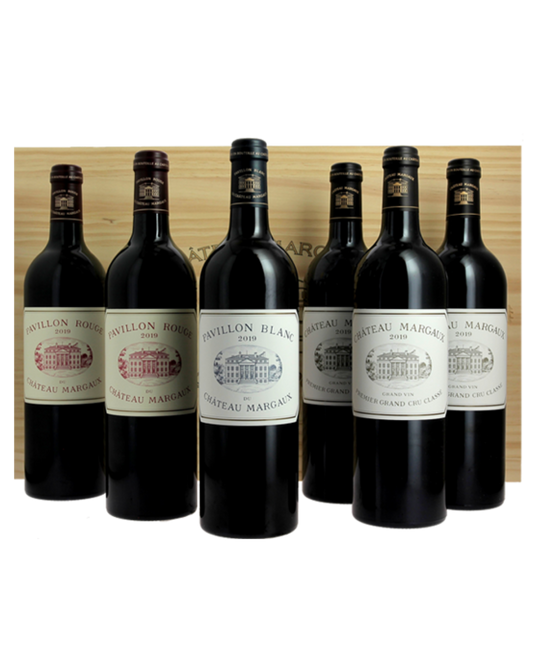 2019 Château Margaux La Trilogie Collector Case First Growth Bordeaux 6 bottle set