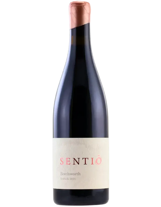 2024 Sentio Wines Single Vineyard Black Springs Nebbiolo Beechworth Australian wine bottle