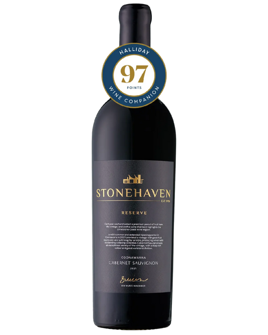 2021 Stonehaven Reserve Coonawarra Cabernet Sauvignon