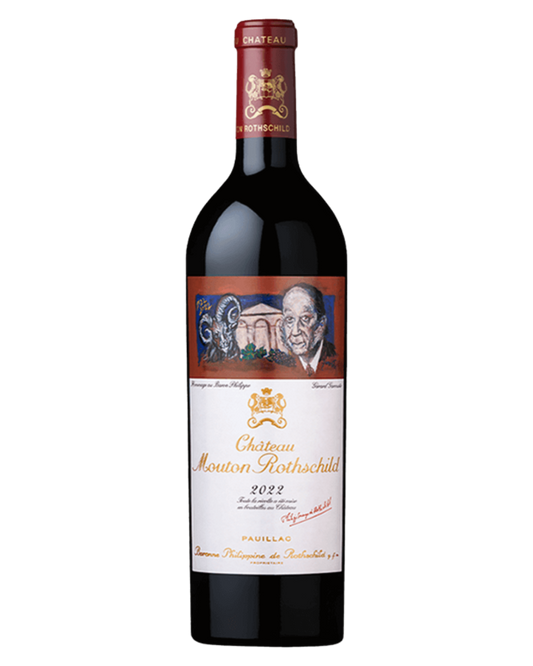 2022 Château Mouton Rothschild First Growth Bordeaux wine bottle