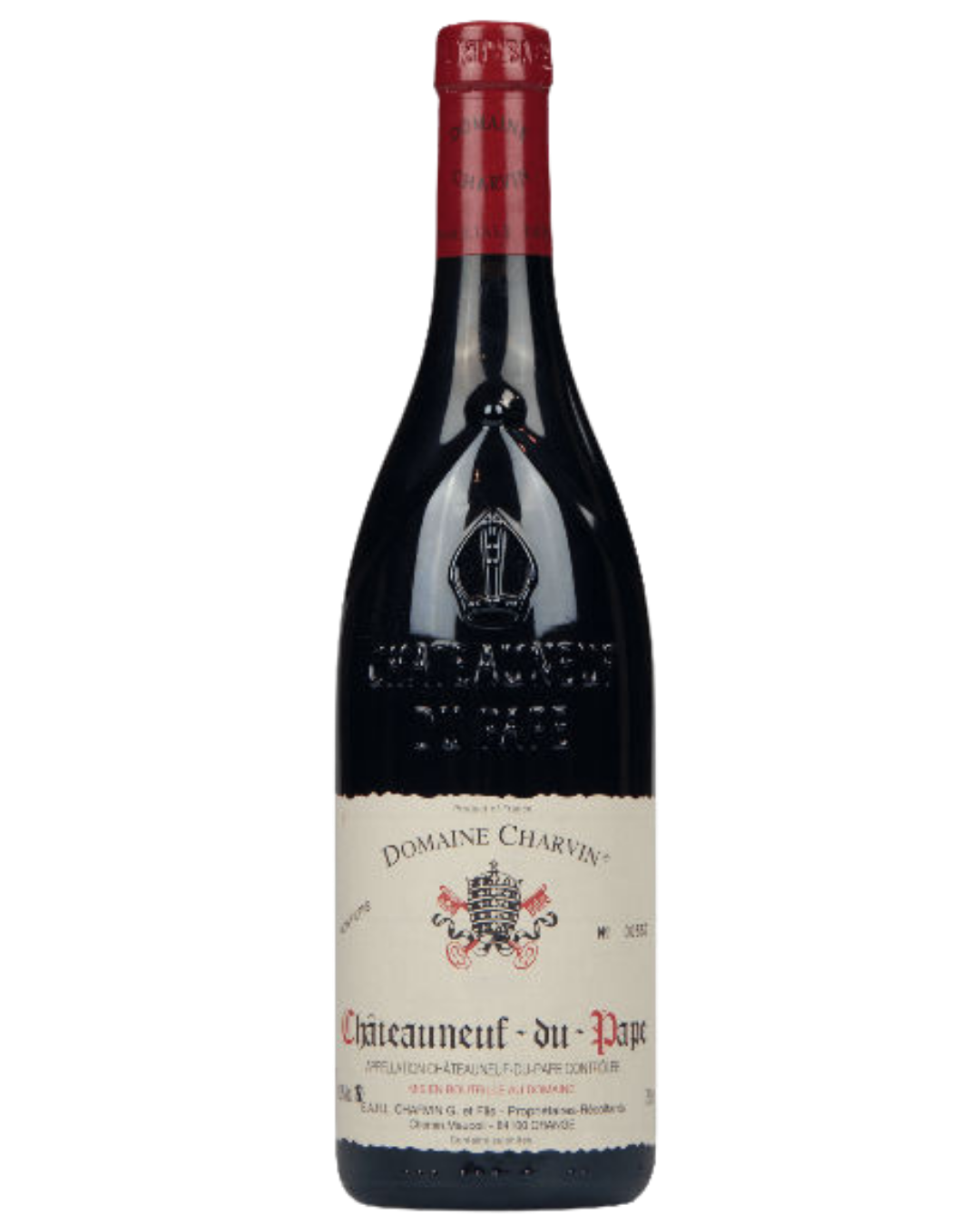 2022 Domaine Charvin Châteauneuf-du-Pape Rhône Valley French wine bottle