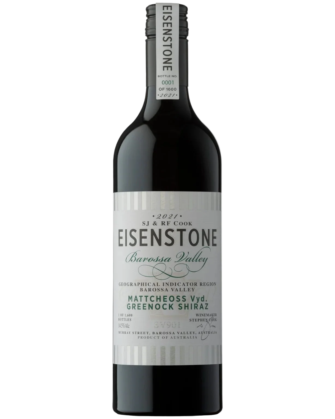 2022 Eisenstone Mattcheoss Vyd. Greenock Shiraz SV901