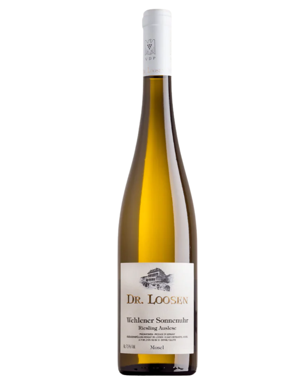 2023 Dr Loosen Wehlener Sonnenuhr Riesling Auslese 375mL German wine bottle