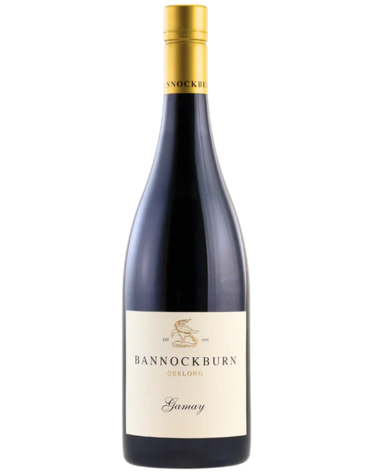 2024 Bannockburn Gamay Geelong Australian wine bottle