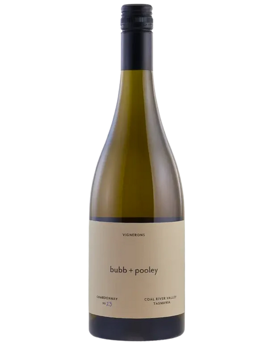2024 Bubb + Pooley Chardonnay Coal River Valley Tasmania Anna Pooley Justin Bubb