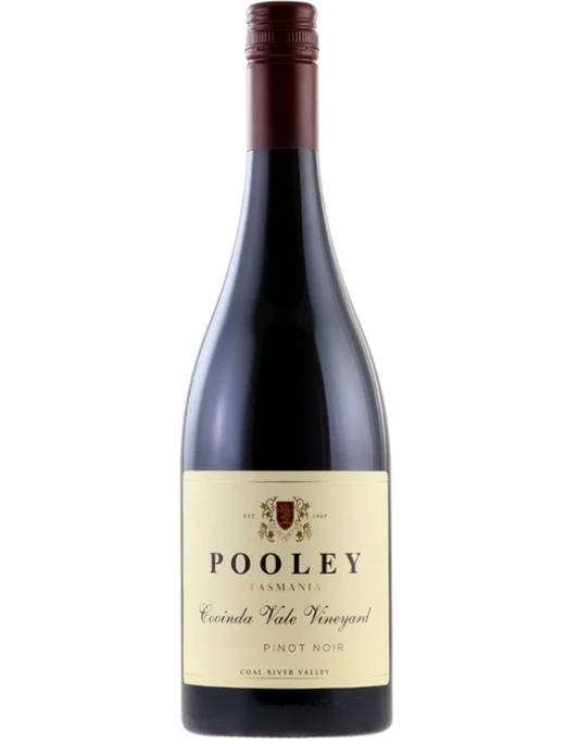 2023 Pooley Wines Cooinda Vale Pinot Noir Tasmanian wine bottle