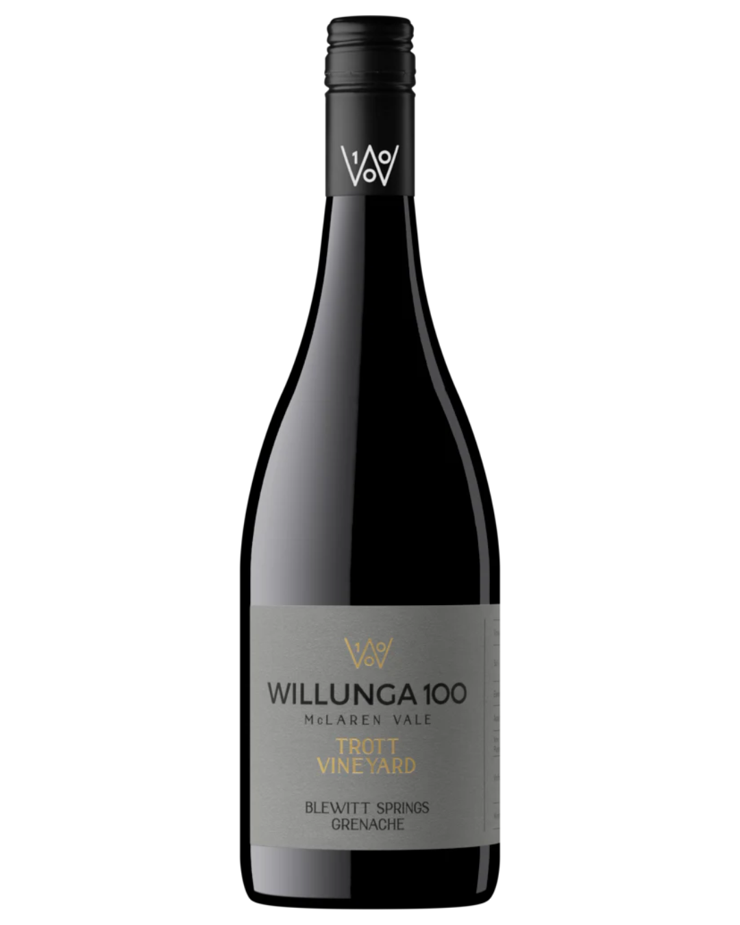 2024 Willunga 100 Trott Vineyard Grenache Blewitt Springs McLaren Vale 97 point trophy winning wine
