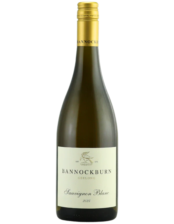 2025 Bannockburn Sauvignon Blanc Geelong Australian wine bottle