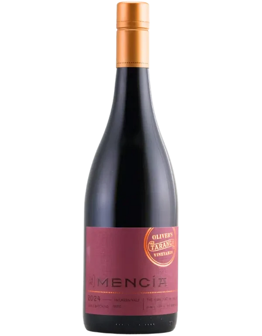 2025 Oliver's Taranga Mencia 95 point Gold Medal McLaren Vale red wine