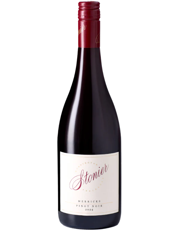 2025 Stonier Merricks Pinot Noir Mornington Peninsula Australian wine bottle