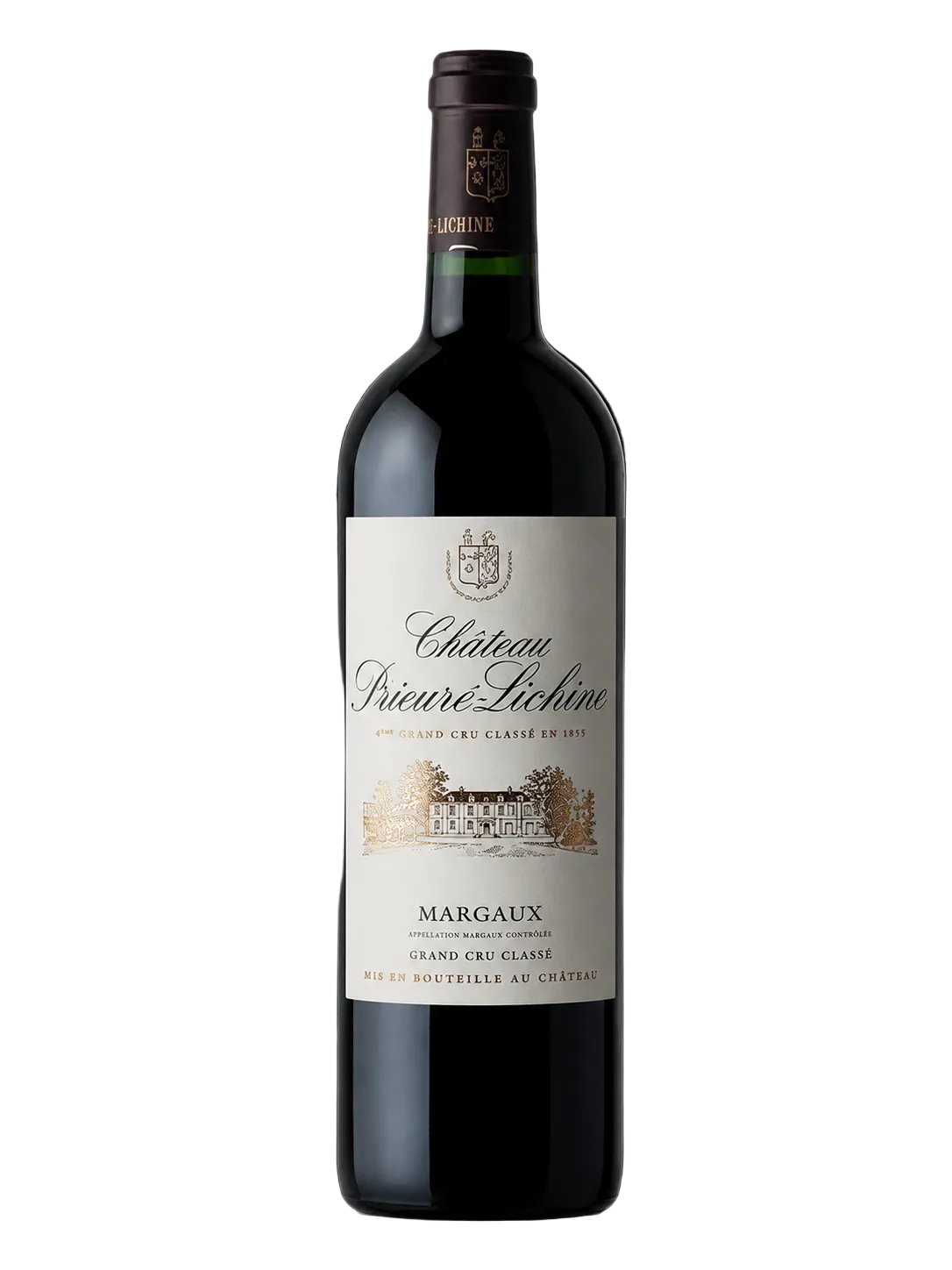 A bottle of Château Sireur-Léclin Margaux Grand Cru Classé red wine