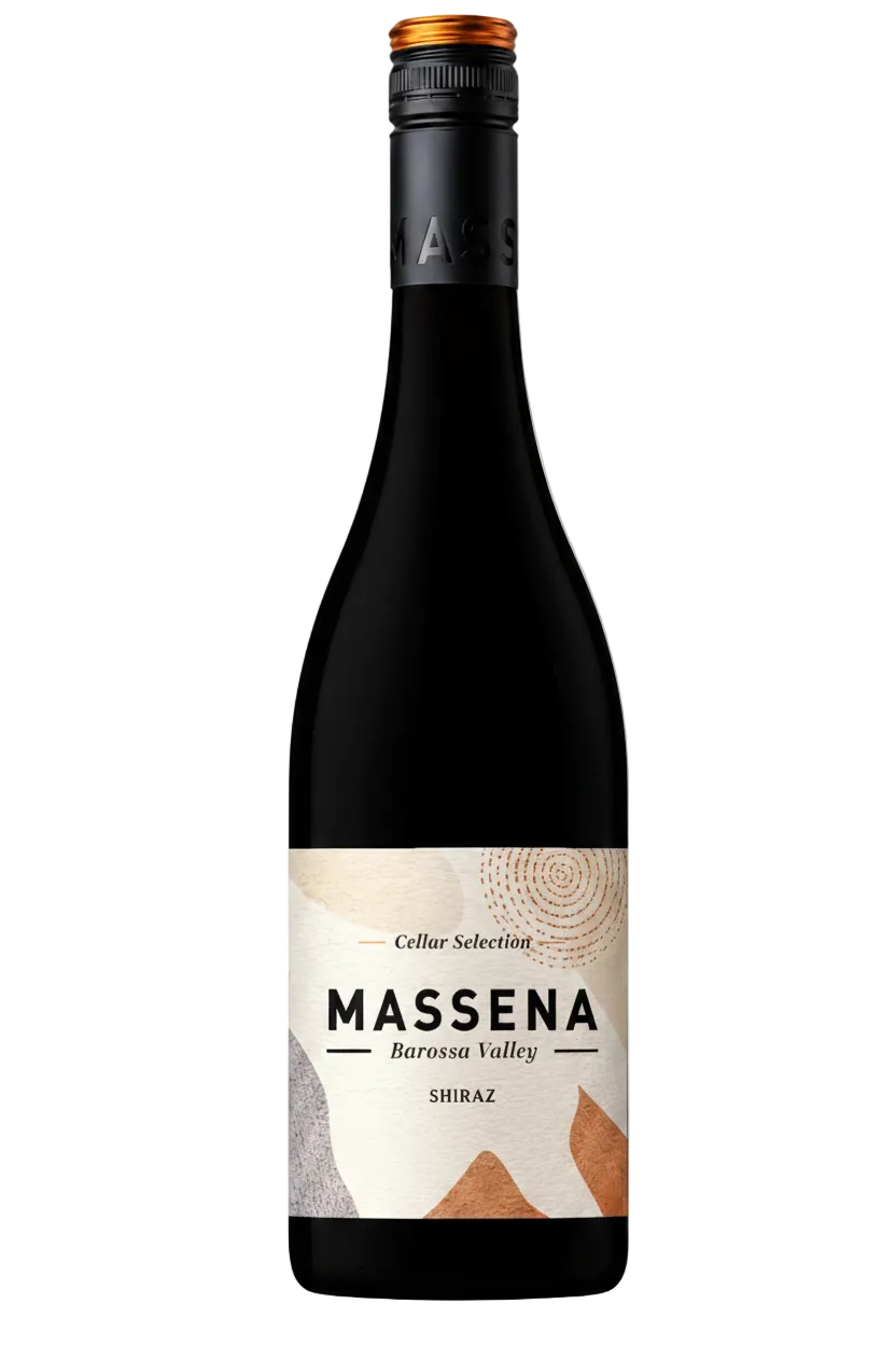 2023 Massena Wines Cellar Selection Barossa Valley Shiraz Australian wine bottle