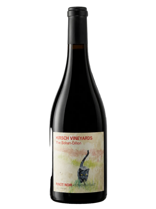 2024 Hirsch Vineyards Bohan Dillon Pinot Noir Sonoma Coast California wine bottle