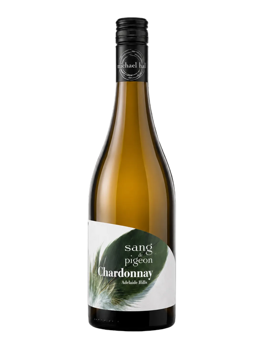 2025 Michael Hall Sang de Pigeon Chardonnay Adelaide Hills Australian wine bottle