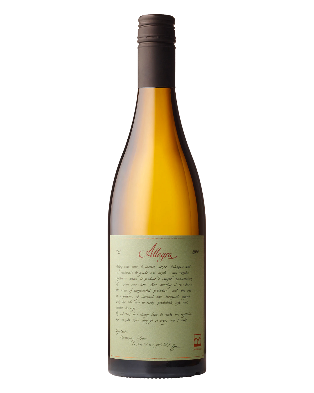 2013 Lethbridge Allegra Museum Release Chardonnay