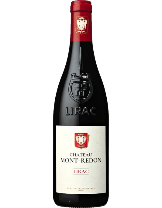 2022 Château Mont-Redon Lirac Rouge Rhône Valley French wine bottle