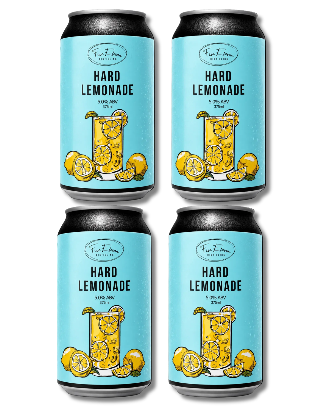 Five Eleven Distilling Co Hard Lemonade - 4 pack
