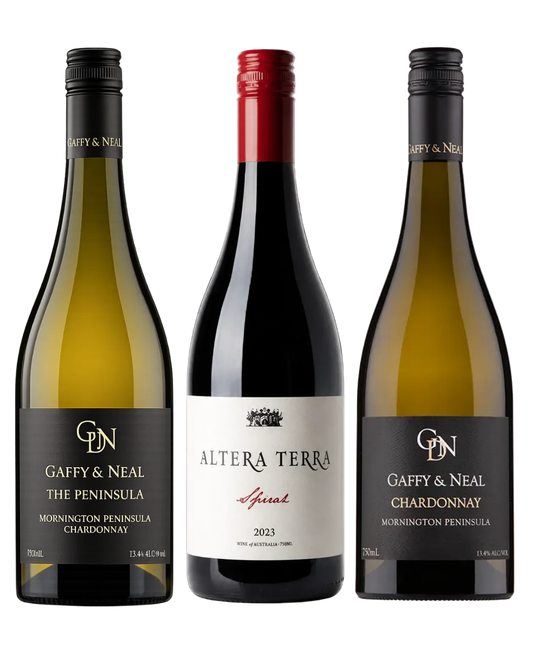 Gaffy & Neal / Altera Terra Mixed 6 Pack | Premium Chardonnay & Shiraz