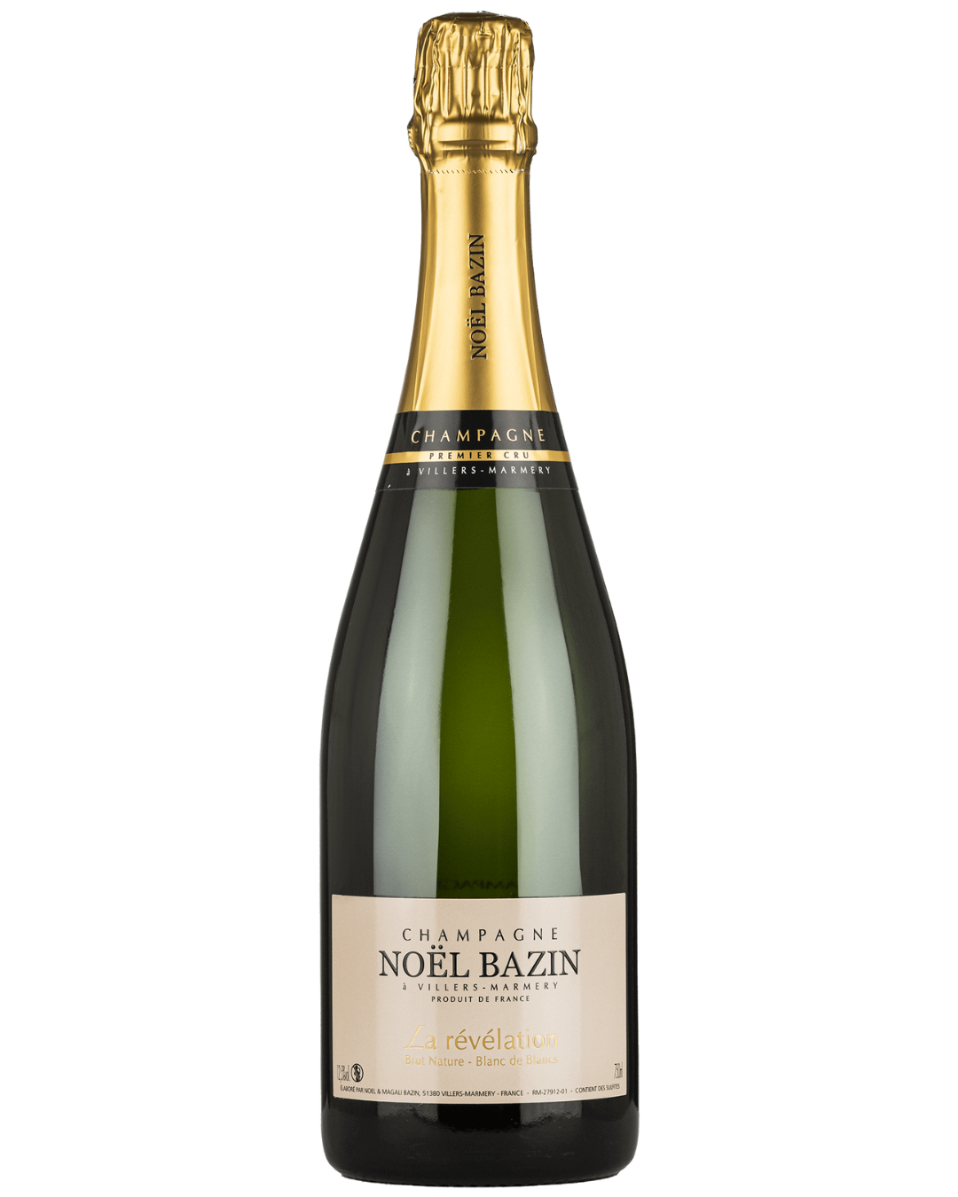 Noel Bazin Revelation 2022 Zero Dosage Blanc de Blancs