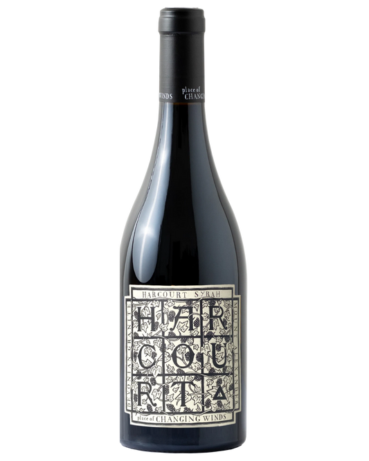 2021 Place of Changing Winds Harcourt Syrah Bendigo Victoria Australian wine bottle