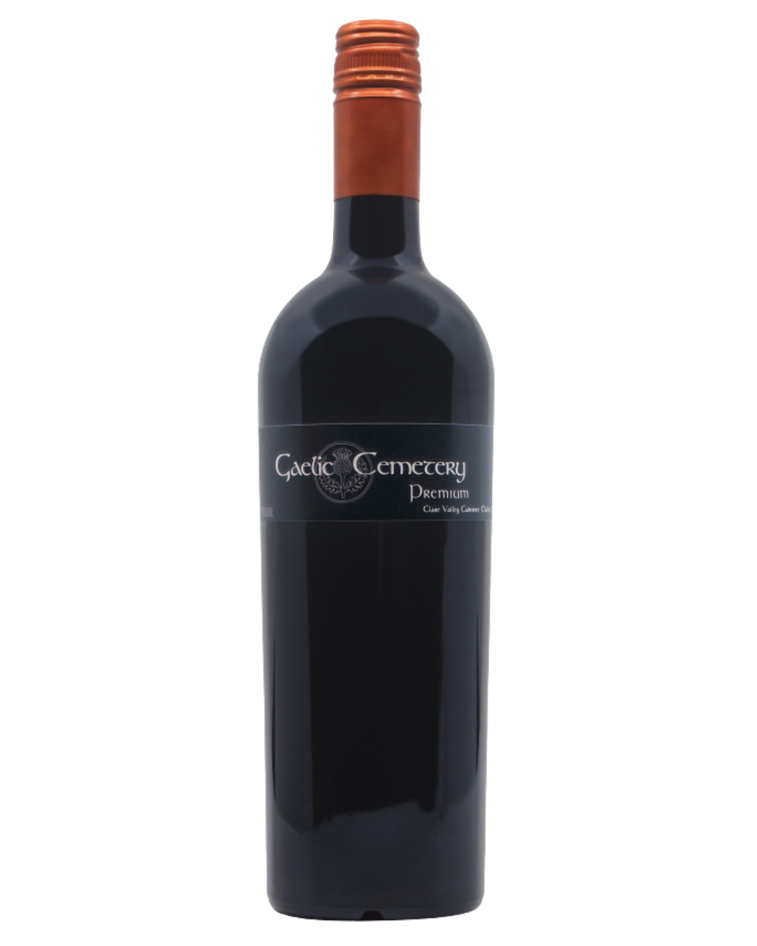2017 Gaelic Cemetery Premium Cabernet Malbec Clare Valley Australian wine bottle