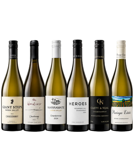 The Great Victorian Chardonnay Steal Mixed 6-Pack | 6 Premium Chardonnays