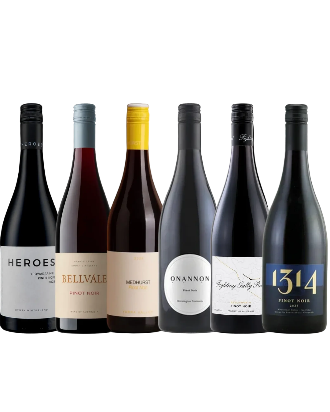 The Great Victorian Pinot Steal Mixed 6-Pack | 6 Regions, 6 Pinot Noirs