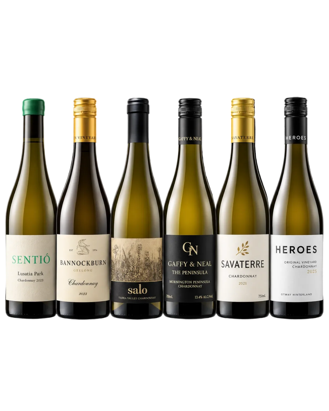 Victoria’s Chardonnay Dream Team Mixed 6-Pack | 6 Iconic Victorian Chardonnays