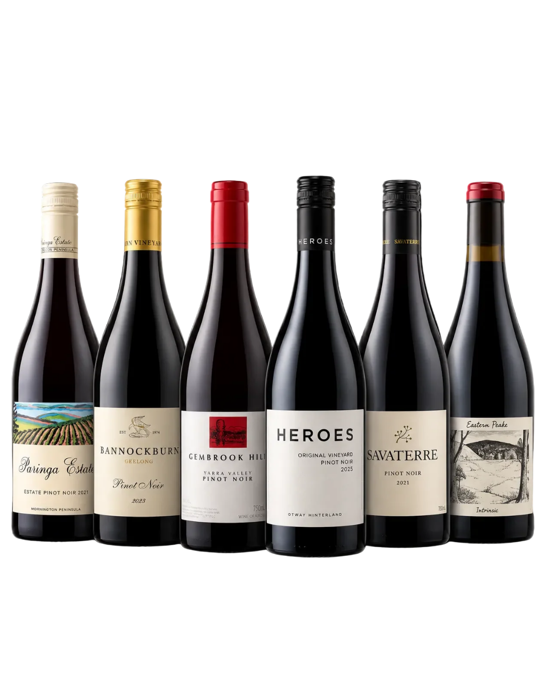 Victoria’s Pinot Noir Dream Team Mixed 6-Pack | 6 Iconic Victorian Pinots