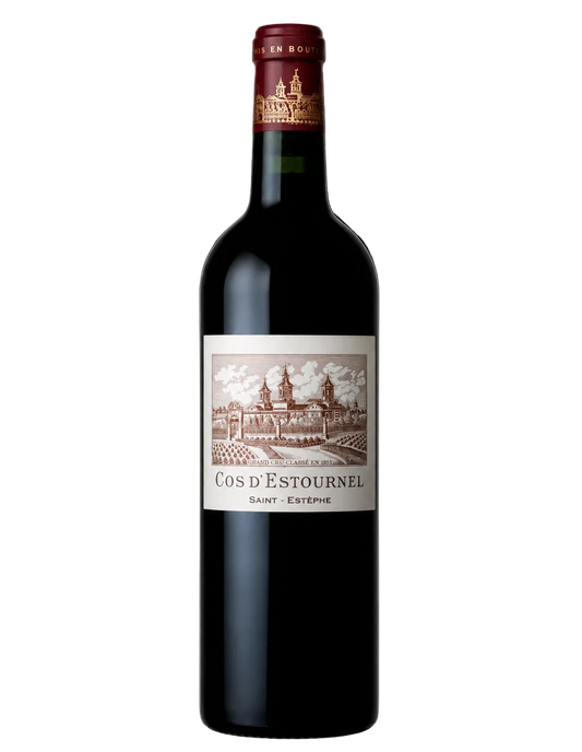A bottle of Cos d'Estournel