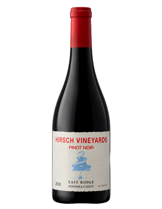 2023 Hirsch Vineyards East Ridge Pinot Noir Sonoma Coast California wine bottle