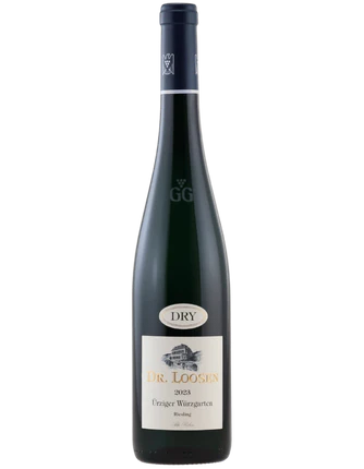 2023 Dr Loosen Ürziger Würzgarten Riesling Grosses Gewächs Mosel German wine bottle