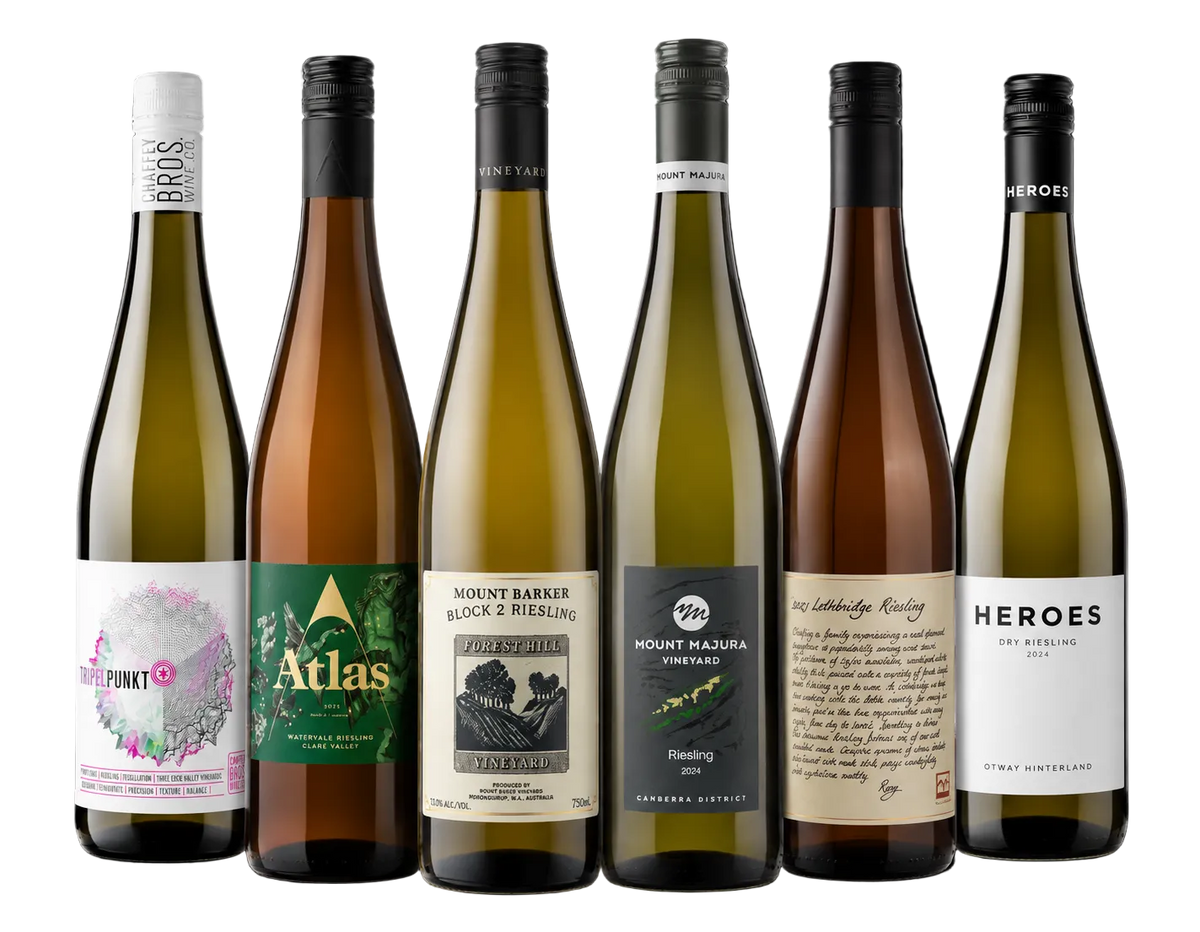 The Great Australian Riesling Discovery 6-Pack | 95–97 Point Wines